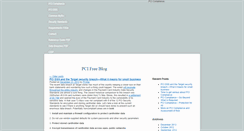 Desktop Screenshot of blog.pcifree.com